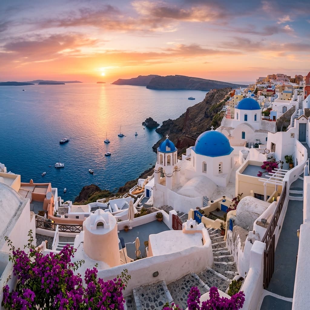 Luxury travel to Santorini, Greece
